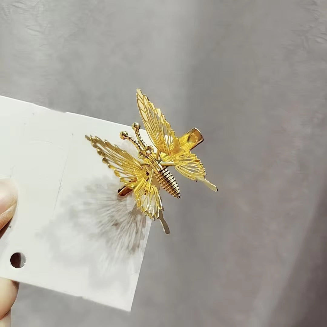 Moving Butterfly Hair Clips Elena