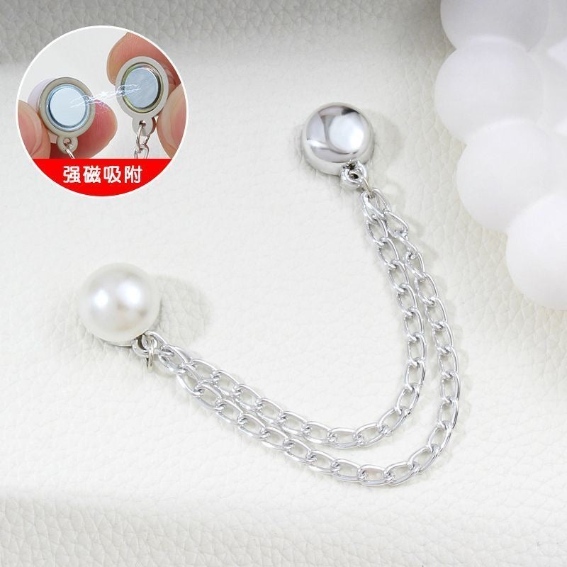 Pearl shirt&trousers magnetic Clips (2Pieces)