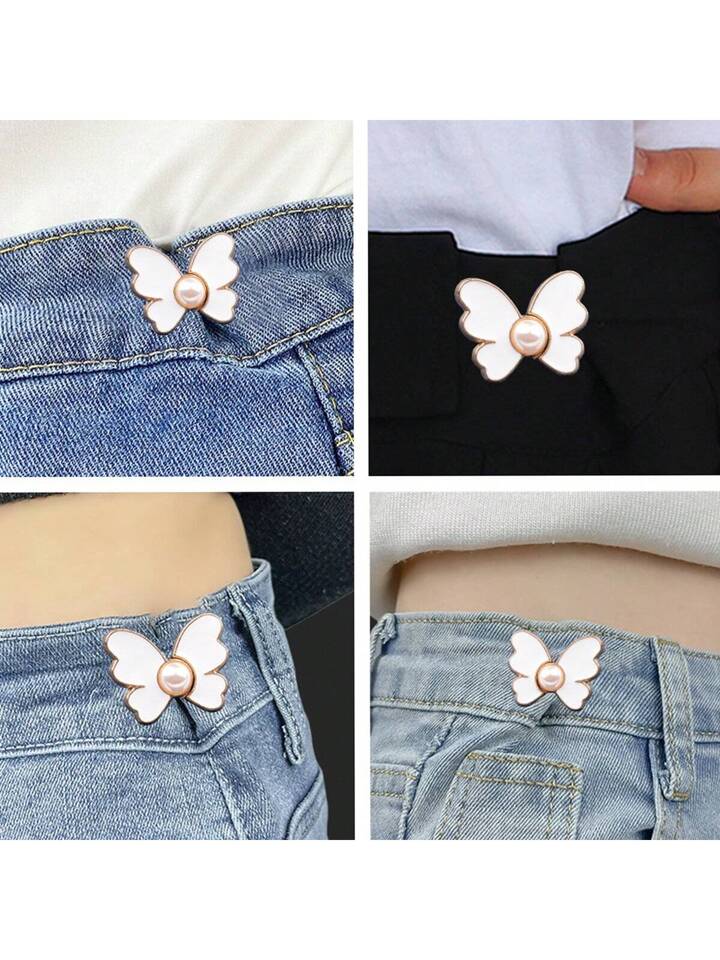 ButterFly Waist Knots (White) ELENA