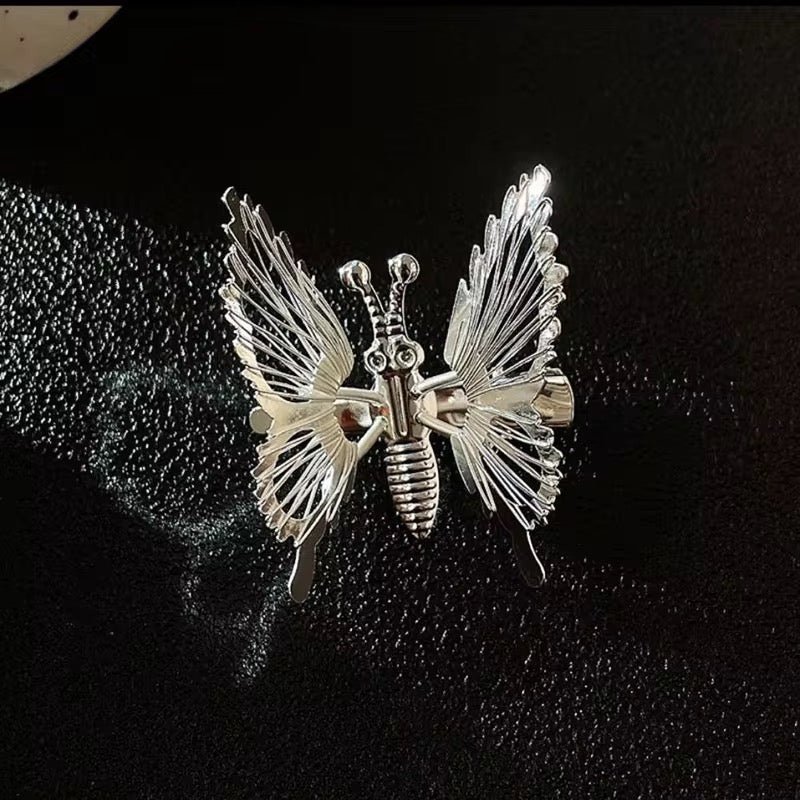 Moving Butterfly Hair Clips