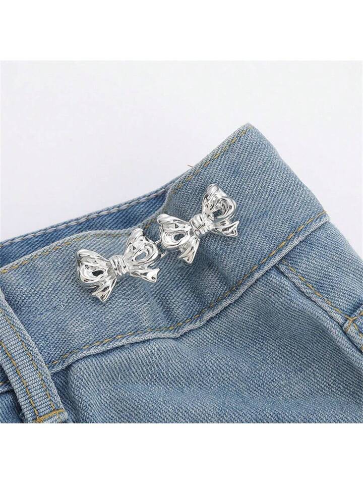 Bowknot Button Waistband ELENA