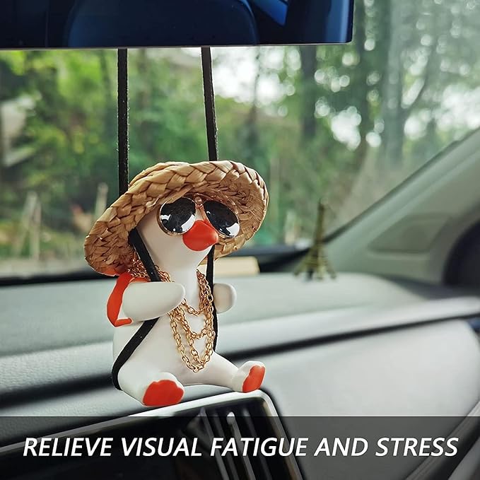 Swinging Duck Car Hanging