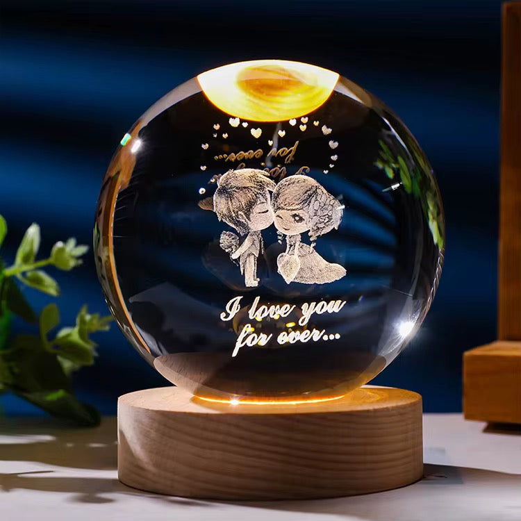 Crystal Ball 3D Lamp