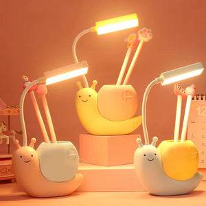Snail rechargeable desk lamp ELENA