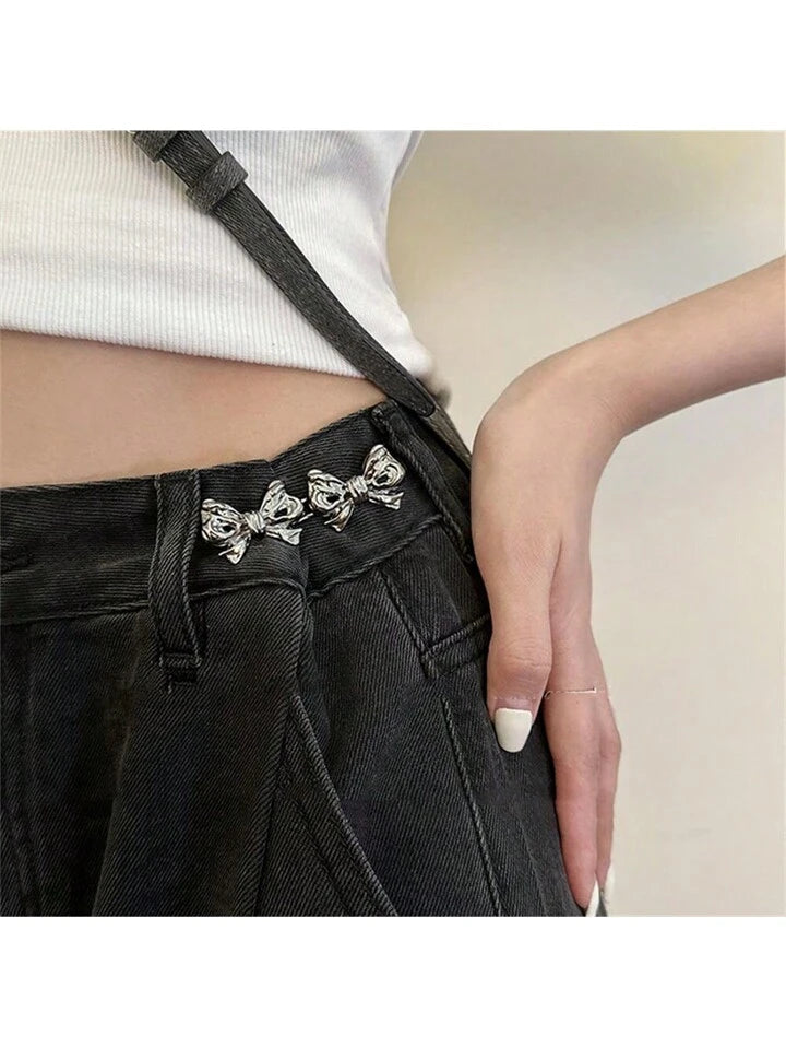 Bowknot Button Waistband ELENA