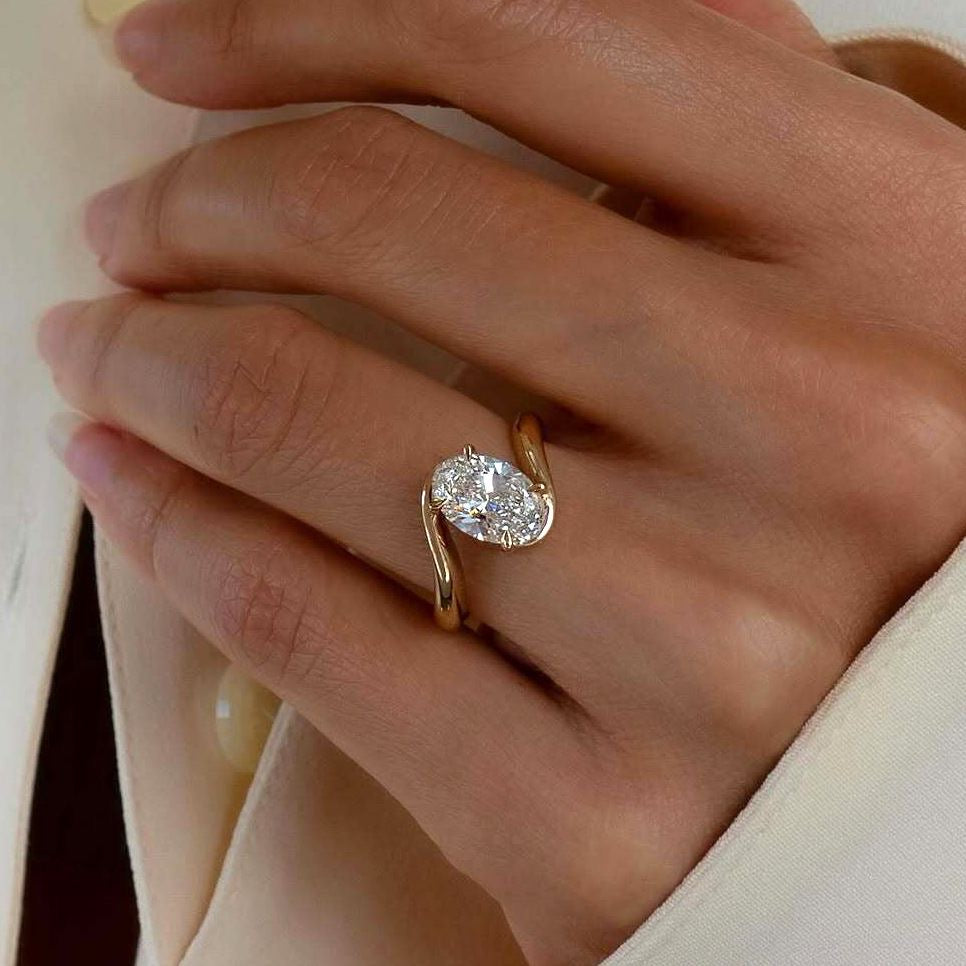 Oval Rapture Ring