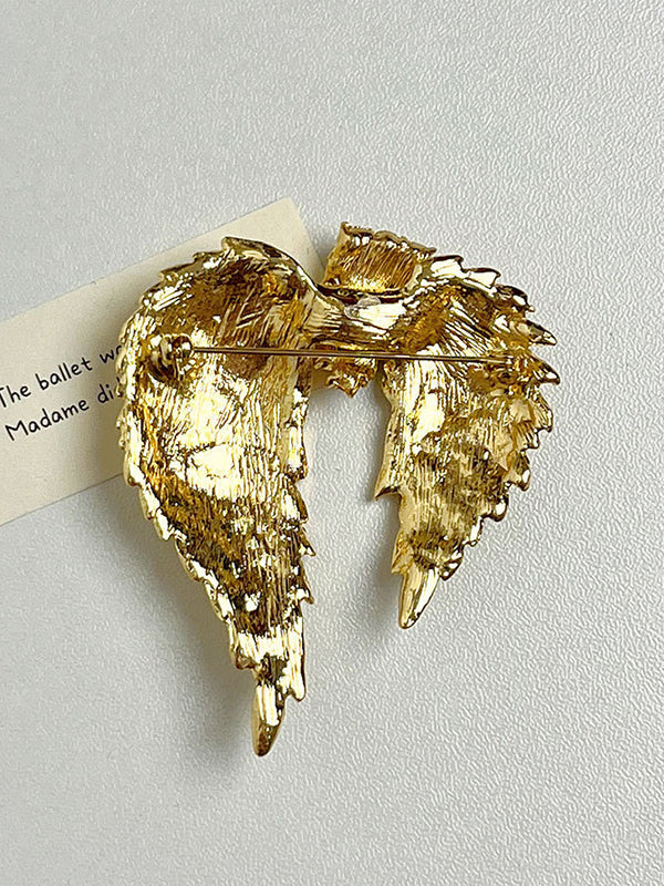 Geometric Rhine Stones Brooch