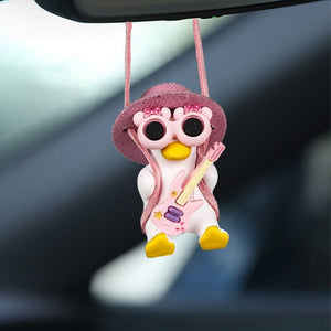Swinging Duck Car Hanging ( Pink) ELENA