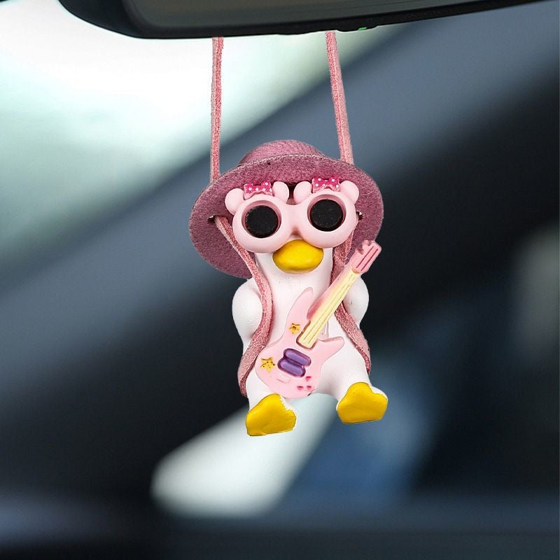 Swinging Duck Car Hanging ( Pink) ELENA