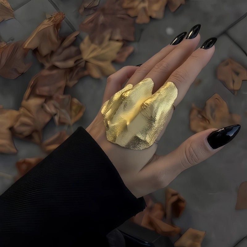 Gold Knuckle Ring