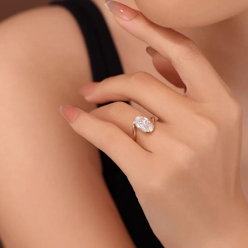 Oval Rapture Ring