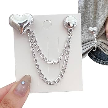 Heart shirt&trousers magnetic Clips (2 Pieces)