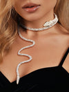 Silver Bendable Necklace Elena