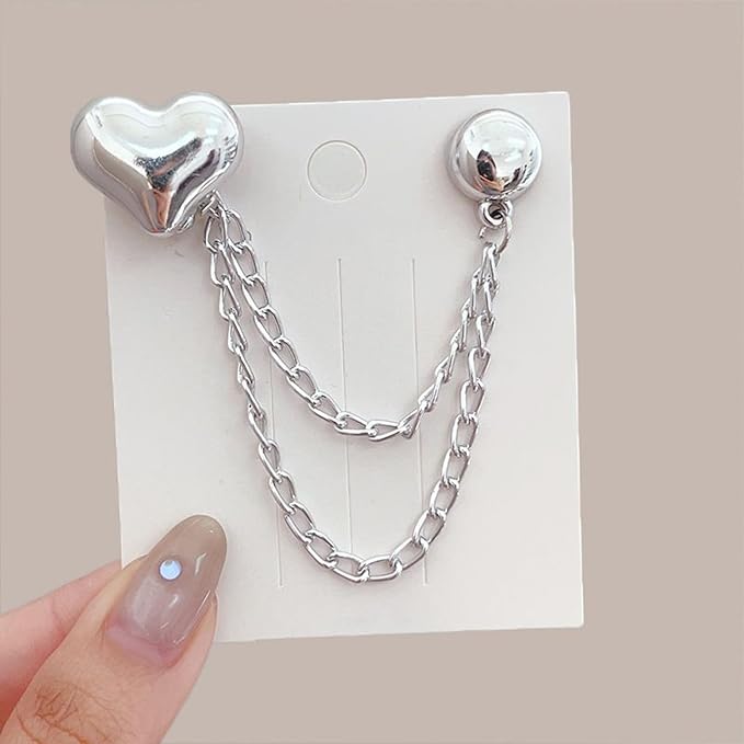 Heart shirt&trousers magnetic Clips (2 Pieces)
