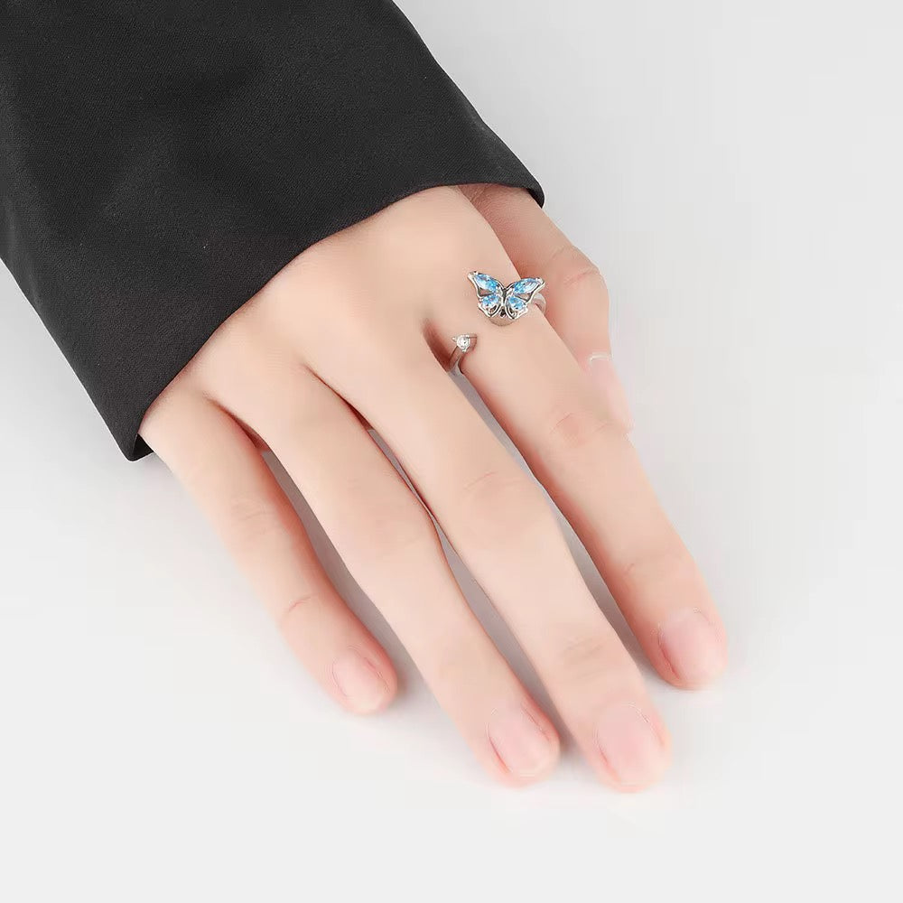 Butterfly Spinner Ring
