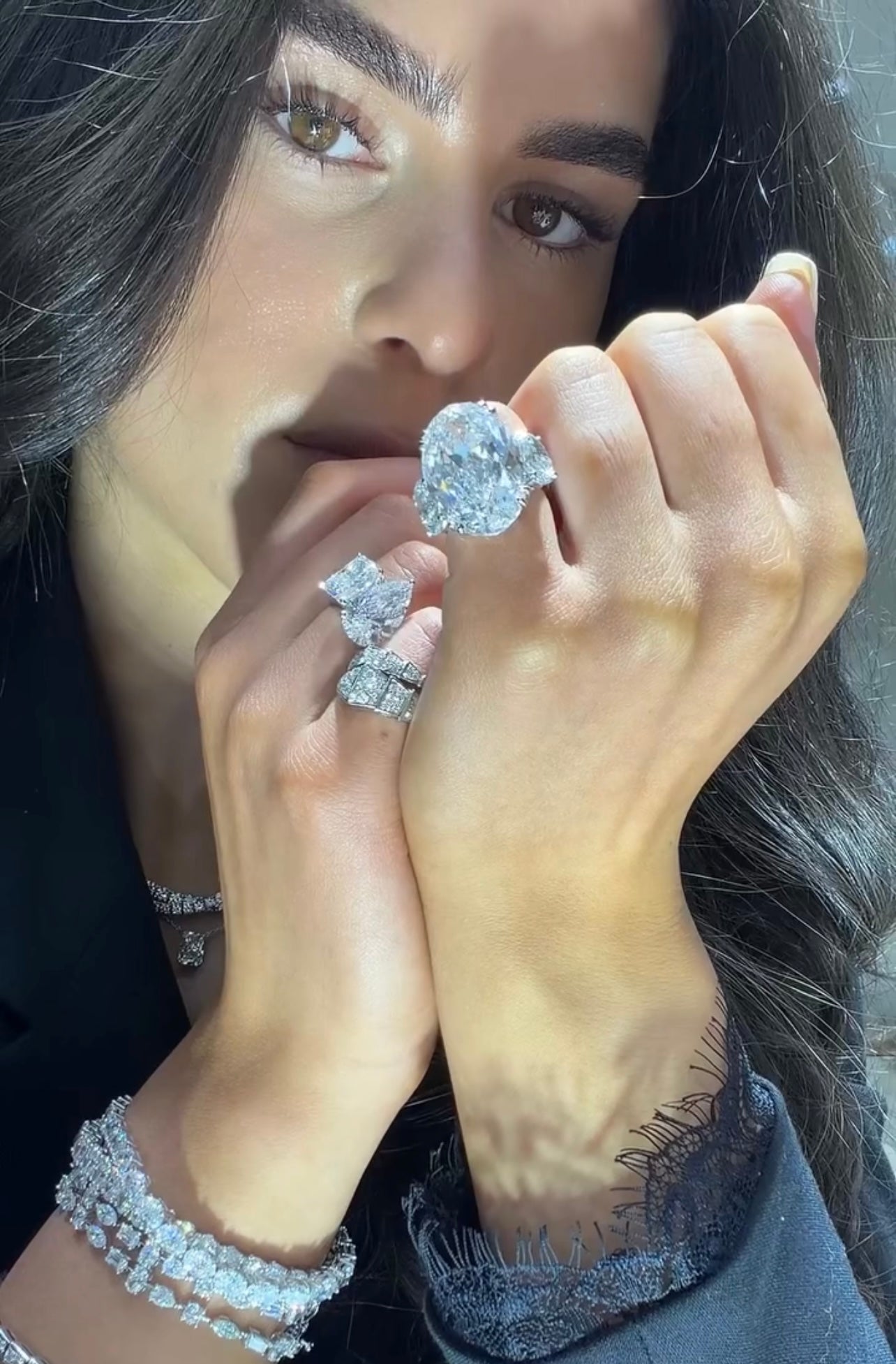 Georgina silver ring