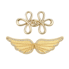 Flower & Wing (gold)
